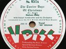 CHRISTMAS V-DISC War Department Record #651  Nelson Eddy  NM