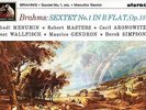 ASD 587 S/C UK - BRAHMS - SEXTET NO 1 - MENUHIN, GENDRON, MASTERS ETC. NM