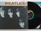 Meet The Beatles LP w Shrink Vinyl Record Capitol T2047 1964 Scranton Press Mono