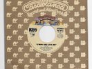 KISS  C'mon And Love Me / Getaway Rare  Filmworks Label Vinyl 45 Aucoin
