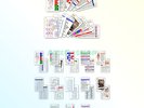 Complete EMS Vertical Badge Card Set - 13 Cards