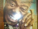 Louis Louie Armstrong What a Wonderful World vinyl LP record NM  NICE