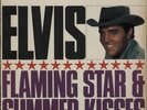 Elvis Presley Flaming Star & Summer Kisses - Red Spot vinyl LP album record UK