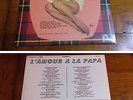 RARE French LP 33t (12') L'AMOUR A LA PAPA (Sexy, Aslan, Serge Gainsbourg 2008)