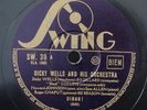 DICKY WELLS AND HIS ORCHESTRA NOBODY'S BLUES BUT MY OWN SHELLAC 78rpm SWING 1937