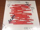 Wolf Parade - Cry Cry Cry Vinyl LP Record Signed Autographed