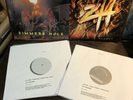Zimmers Hole Vinyl Bound By Hell & Legion Of Flames Test Pressing Auto Insert LP