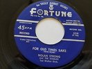 NOLAN STRONG & THE DIABLOS ON FORTUNE - FOR OLD TIMES SAKE - VG++