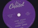 Tommy Sands - 78 rpm Capitol 3723: Ring My Phone/Goin' Steady; Cond E+