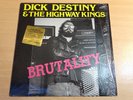 EX/EX   Dick Destiny & The Highway Kings/Brutality/1987 Destination LP