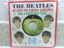 Beatles Vee Jay 45 Picture Sleeve - We Wish You A Merry Christmas George Harriso