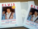 ELVIS PRESLEY Live Years  3 LP Box Set  RARE Italian LTD Edition+Insert  SUPERBS