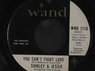 SHIRLEY & JESSIE: You Can't Fight Love / Ivory Tower 45 (funky Soul R&B) Soul