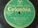 FLANAGAN BROTHERS Sidewalks of New York/Sweet Rosie O'Grady COLUMBIA 33233 V-
