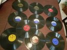 Assortment of 50 78 RPM Vintage Vinyl Records - Used (Box #1)
