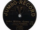 GEORGE FORMBY SNR MUSIC HALL 78 - JOHN WILLIE COME ON - I BEGAN TO RUN