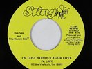 Modern Soul 45 - Bee Vee & Honey Bee - I'm Lost Without Your Love - VG++ rare