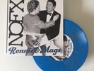NOFX - Ronnie & Mags Blue Grey Splatter Vinyl 1st Pressing 7” Fat Wreck