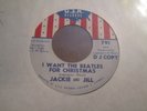CHRISTMAS HOLIDAY 45s - - I Want the Beatles for Christmas - Jackie & Jill (NM-)
