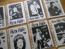 SEX PISTOLS very rare COMPLETE SET of 13 UK punk fanzines THE FILTH AND THE FURY