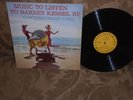 Music to Listen to Barney Kessel By Contemporary C3521 mono org pres Red Mitchel