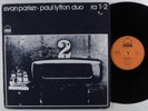 EVAN PARKER/PAUL LYTTON DUO RA 1+2 RING LP VG+ germany
