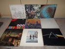 PINK FLOYD-9x. Obscured By Clouds,Meddle,More,Relics, The Wall, The Final Cut,