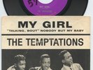 Rare Soul 45 & Picture Sleeve - The Temptations - My Girl - Gordy # GO-7038