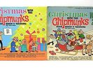 Vintage Christmas With The Chipmunks Vol. 1 & 2 Vinyl Record LP TESTED FAST SHIP
