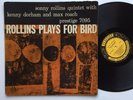 Sonny Rollins Plays For Bird Prestige 7096 RVG DG Jazz Vinyl LP Kenny Dorham
