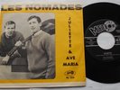 LES NOMADES Juliette CANADA 1964 PS QUEBEC POP ROCK 45 Picture Sleeve