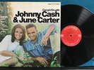 CARRYIN' ON WITH JOHNNY CASH AND JUNE CARTER NM/VG++ ORG 1967 360 SOUND LP 2-EYE
