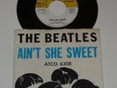 The Beatles RARE Ain’t She Sweet b/w Nobody’s Child ATCO Picture Sleeve & Record