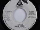 R&B Soul Jazz 45 LEON THOMAS L-o-v-e FLYING DUTCHMAN VG+ promo HEAR