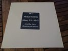 RARE PROMO JOHNNY HALLYDAY MICHAEL BOLTON  SAMP 3609 FRANCE