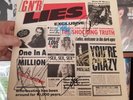 GUNS N ROSES BEAUTIFULLY SIGNED LIES USA VINYL LP  AXL SLASH DUFF IZZY STEVEN