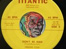 HEAR Freddie Cole 45 Don't Be Mad/Little Boy NM- teen teener doo wop teen teener