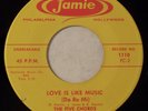 JAMIE 1110 Five Chords Orig R&B 45 Mint Minus Love Is Like Music