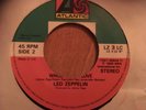 Led Zeppelin  RARE PROMO 7