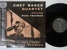 CHET BAKER QUARTET RUSS FREEMAN PACIFIC JAZZ TOJJ-6033 Japan OBI MONO VINYL LP