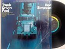 Red Simpson TRUCK DRIVIN' FOOL 1967 lp Capitol ST 2691 shrink STEREO