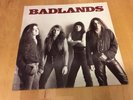 BADLANDS 'Badlands (Self-Titled)' Vinyl LP 1989 On Atlantic Label + Inner - A24
