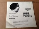 SOUVENIR DE MARIE PANTHES CHOPIN LISZT JEANNE BOVET PRIVATE SWISS LP