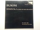 BUSONI VIOLIN SONATA N°2 MAX ROSTAL WESTMINSTER USA LP GREEN LABEL MINT-