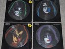 KISS Solo LPs Set of 4 Picture Discs Factory Sealed 1978 Casablanca USA AUCOIN