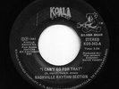 Modern Soul 45 NASHVILLE RHYTHM SECTION I Can't Go For That/Yesterday's Songs