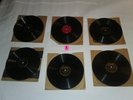 6 pristine 1940s vintage records, 78-rpm, singing groups, Big Band