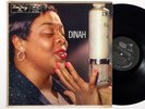 DINAH WASHINGTON: DINAH mercury-emarcy LP / wynton kelly MONO DG DRUMMER FLAT