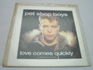 Pet Shop Boys - Love Comes Quickly Poster+Sleeve  1st Pressing 10R6116