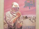 DEATH Leprosy USA vinyl LP Combat Records 1988 Promo Stamped